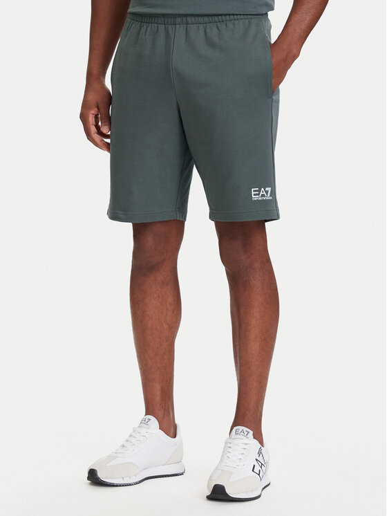 EA7 Emporio Armani EA7 Emporio Armani Спортивні шорти 8NPS65 PJVRZ U8085 Сірий Regular Fit