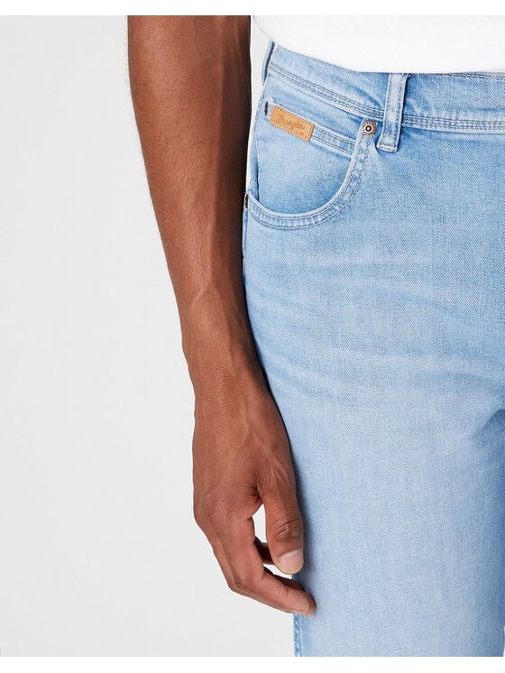 Wrangler Wrangler Jeansy TEXAS SLIM Niebieski Slim Fit