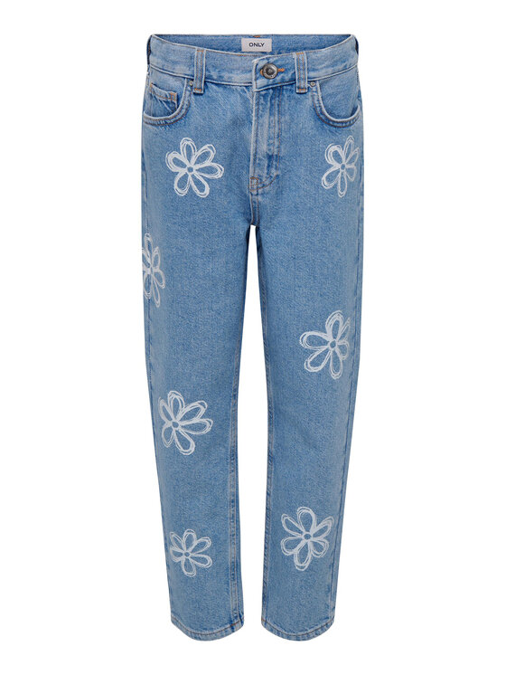 Kids ONLY Kids ONLY Džinsai 15296606 Mėlyna Straight Fit