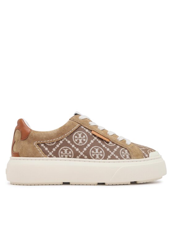 Tory Burch Tory Burch Sneakersy Monogram Ladybug 150229 Hnědá
