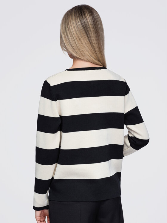 Ombre Ombre Svetr OW-SW-E0025 Černá Regular Fit
