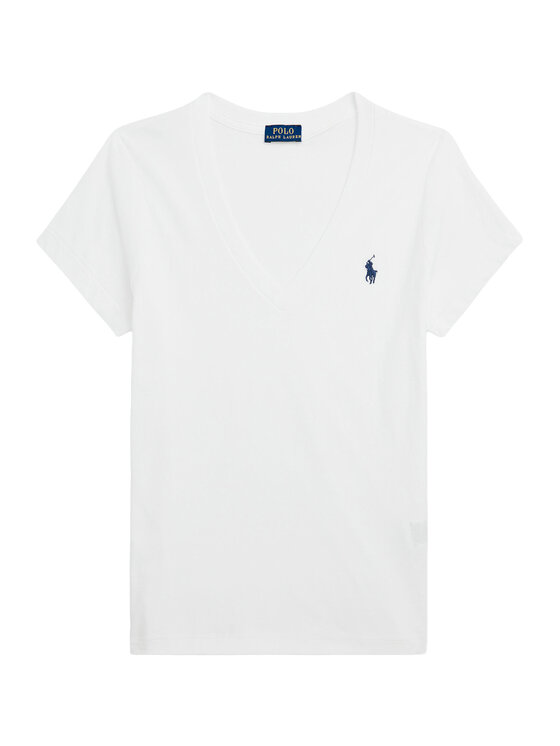 Polo Ralph Lauren Polo Ralph Lauren Majica 211B14611007 Bela Regular Fit