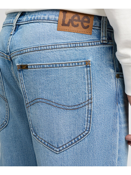 Lee Lee Jeansy 112350160 Niebieski Regular Fit