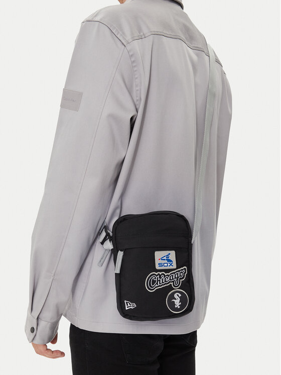 New Era New Era Geantă crossover Mlb Patch Side Sox 60358208 Negru