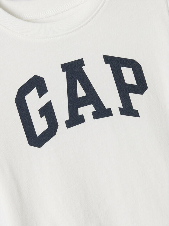 Gap Gap T-Shirt 888285-02 Biały Regular Fit