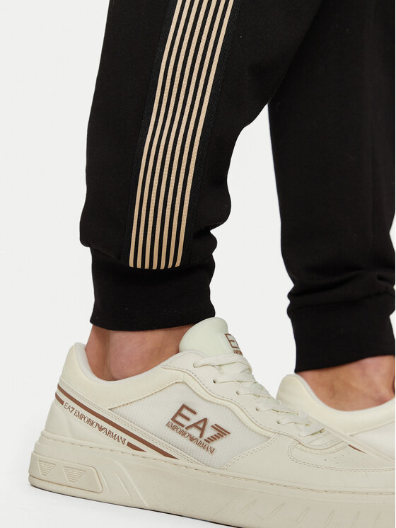 EA7 Emporio Armani EA7 Emporio Armani Spodnie dresowe 6DPP69 PJ9FZ 0200 Czarny Regular Fit