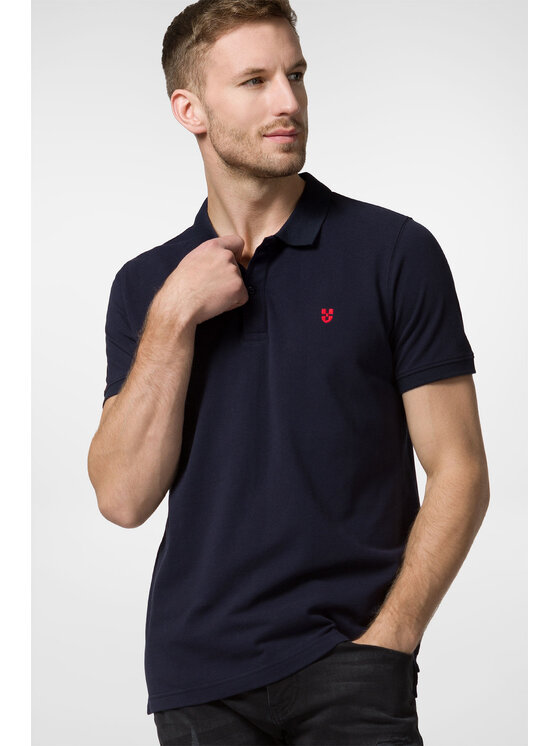 Próchnik Próchnik Polo PM 1 PO073123000004 Granatowy Slim Fit