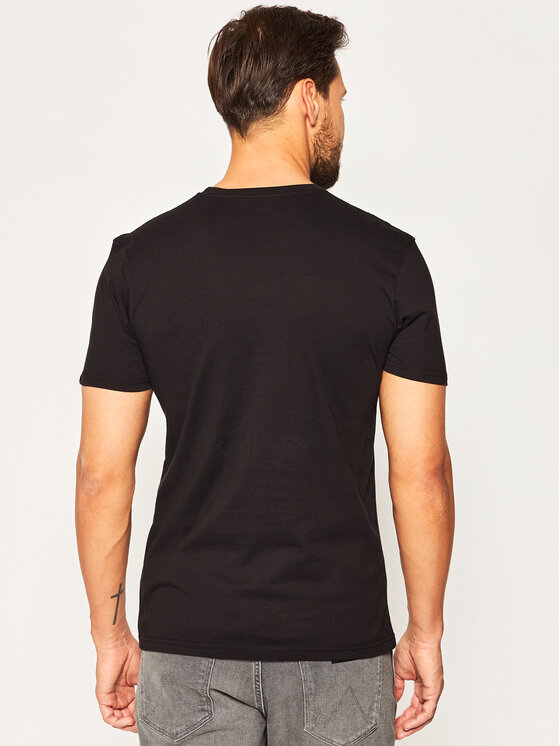 Alpha Industries Alpha Industries Póló Basic 100501 Fekete Regular Fit