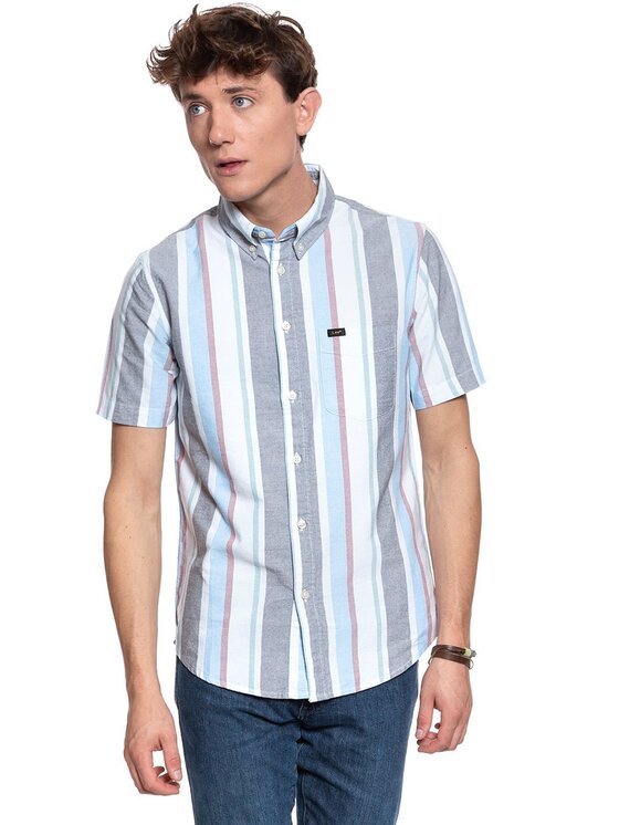 Lee Lee Camicia BUTTON DOWN Multicolore Regular Fit