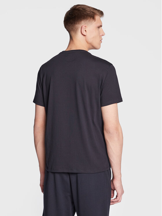 Armani Exchange Armani Exchange T-Shirt 8NZTPR ZJH4Z 1510 Granatowy Regular Fit