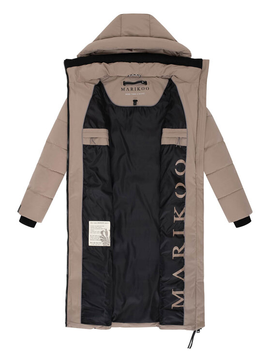 Marikoo Marikoo Kurtka zimowa Lanitaa Szary Regular Fit