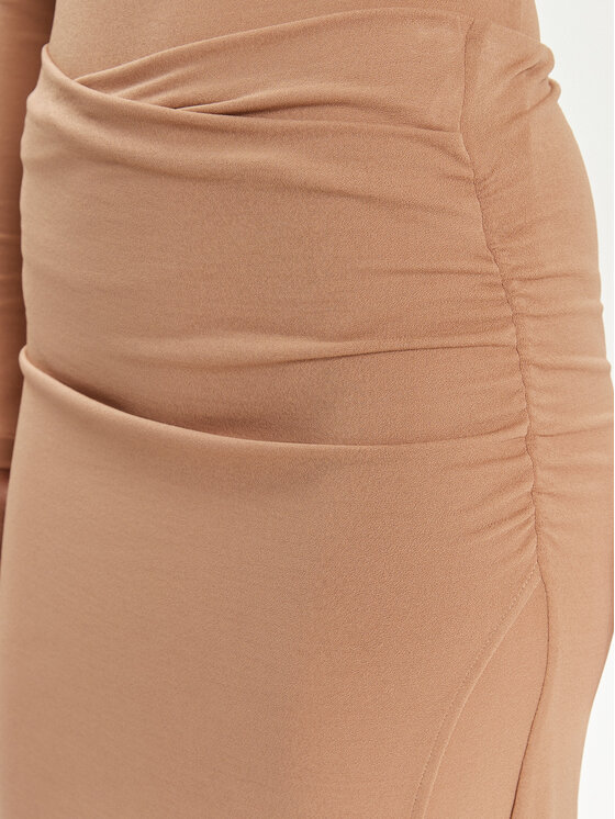 Wolford Wolford Fustă tip creion 53211 Bej Slim Fit