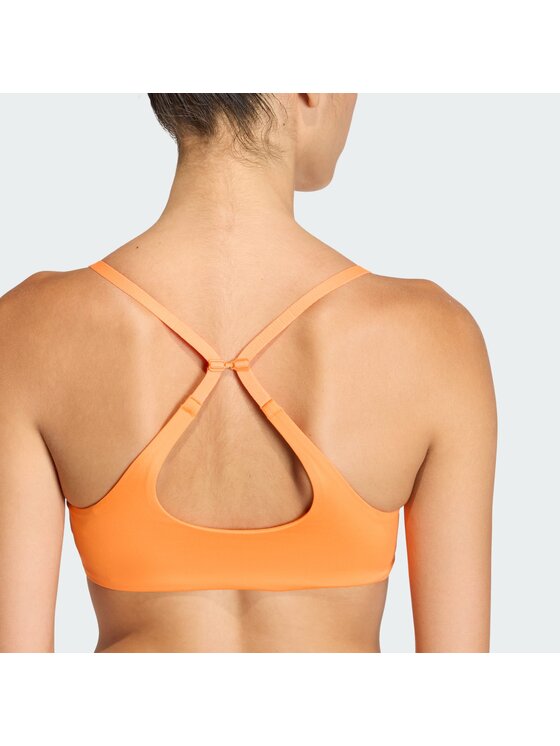 adidas adidas Biustonosz sportowy 159349 Pomarańczowy