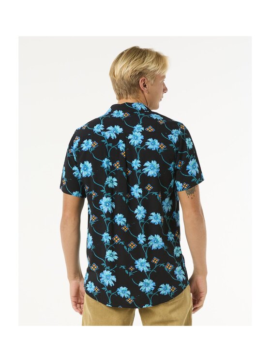 Rip Curl Rip Curl Koszula Surf Revival S/S Shirt Czarny Standard Fit