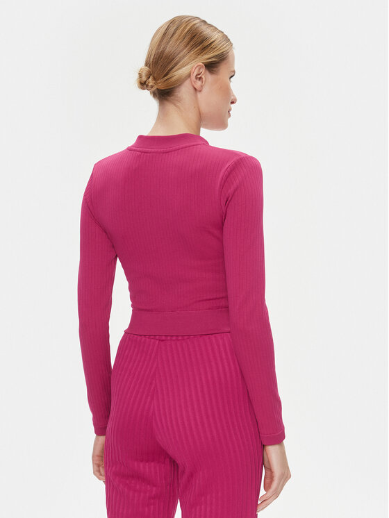 Guess Guess Felpa V4RP01 Z3CC0 Rosa Slim Fit