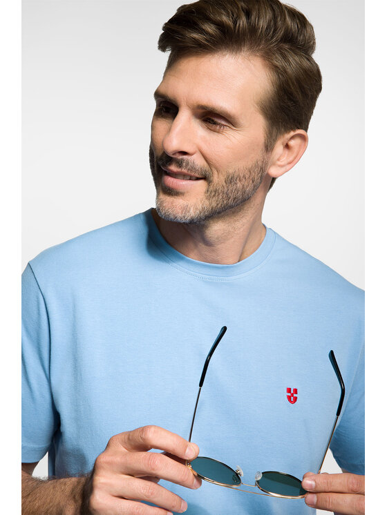 Próchnik Próchnik T-Shirt PM 2 TS073123000036 Błękitny Regular Fit