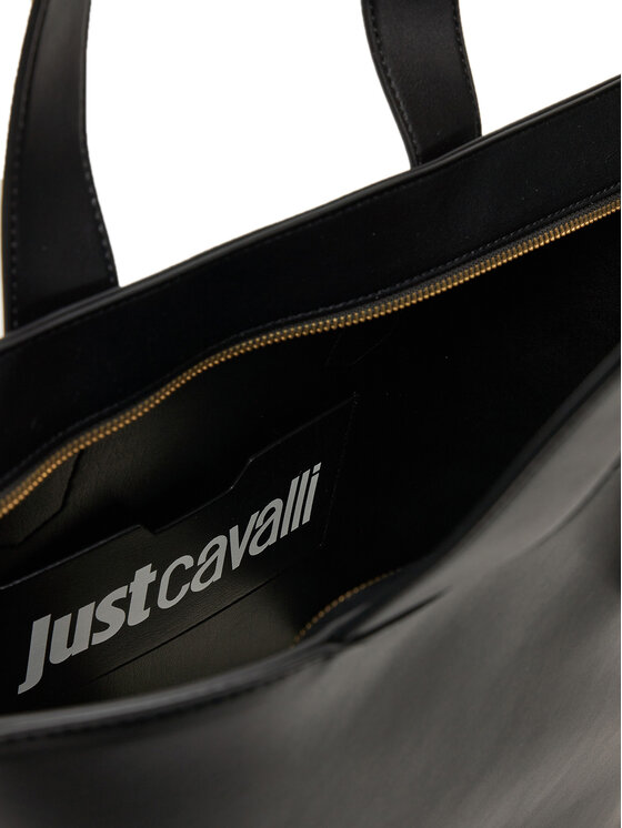 Just Cavalli Just Cavalli Τσάντα Iconic Snakes 78RA4BA5 ZSA89 Μαύρο