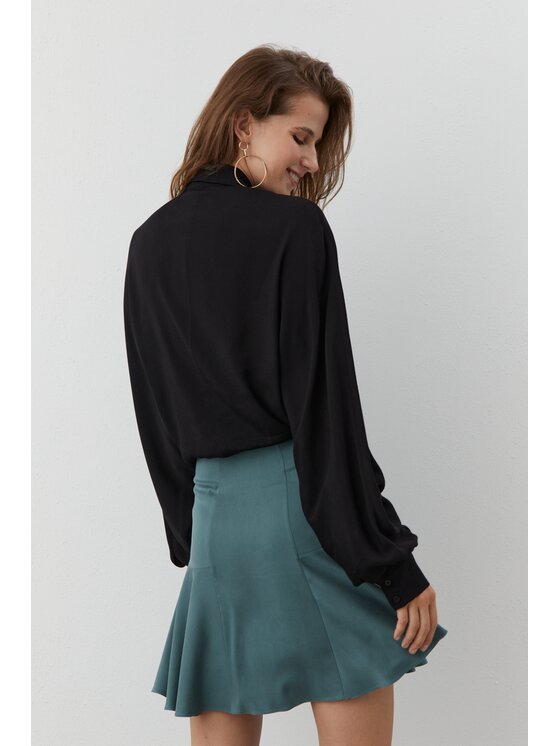 Duende Duende Spódnica mini Freya Skirt Turkusowy Slim Fit