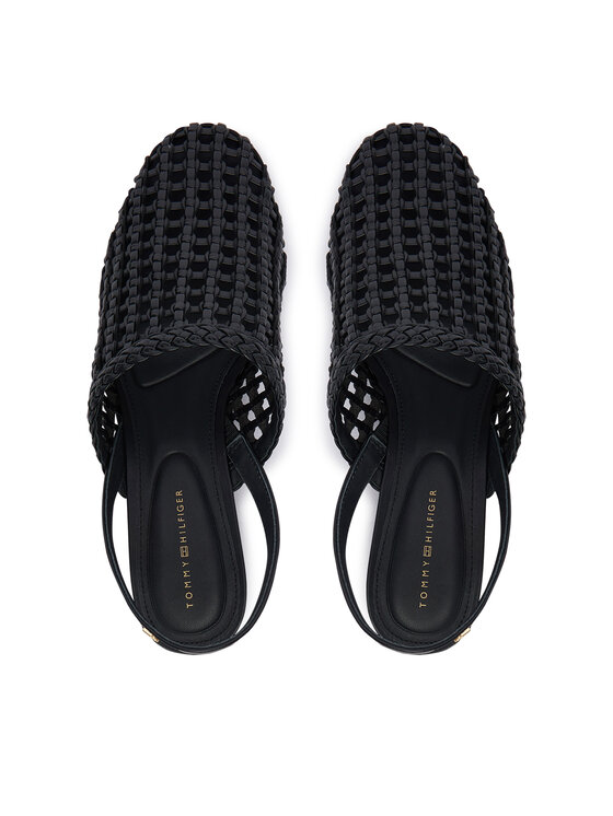 Tommy Hilfiger Tommy Hilfiger Körömcipők Pointed Toe FW0FW09213 Fekete