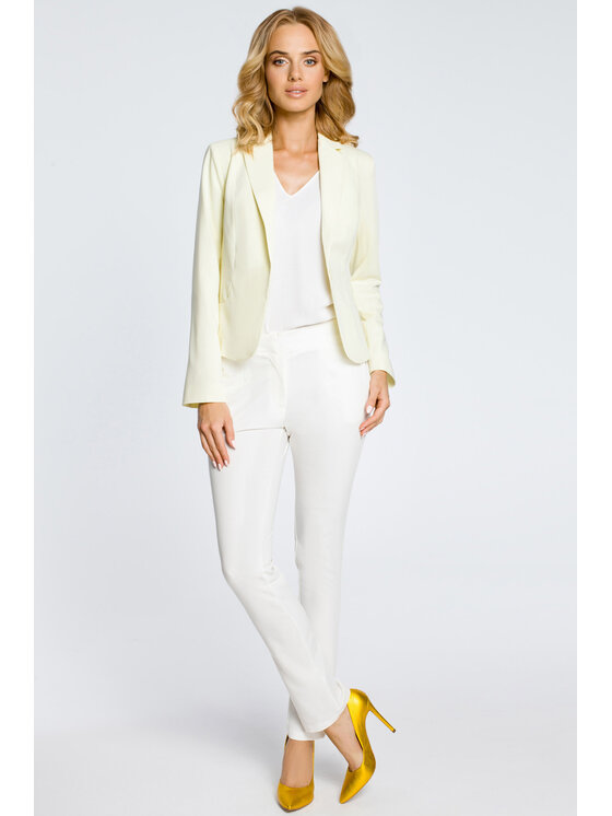 Made of Emotion Made of Emotion Giacca da abito M030 Giallo Casual Fit