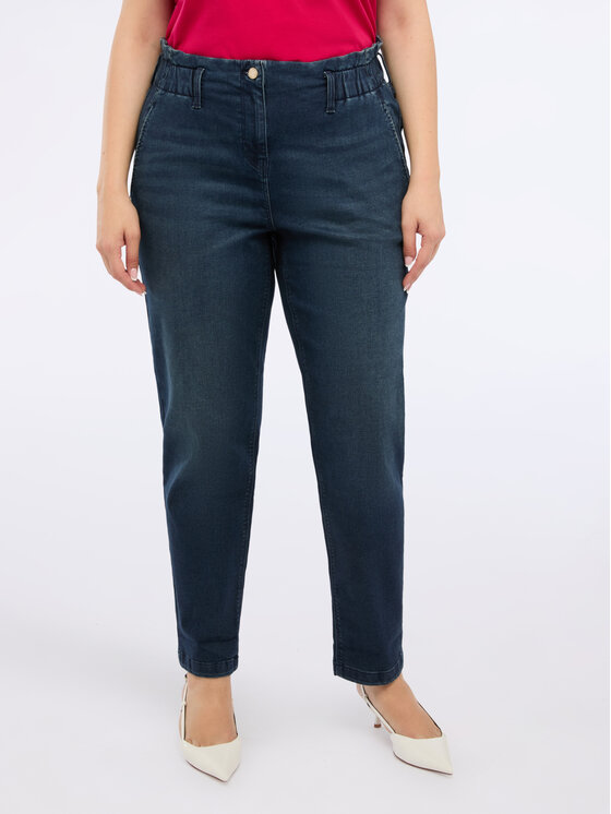 Fiorella Rubino Fiorella Rubino Jeansy P404T004900N034 Niebieski Boy Fit