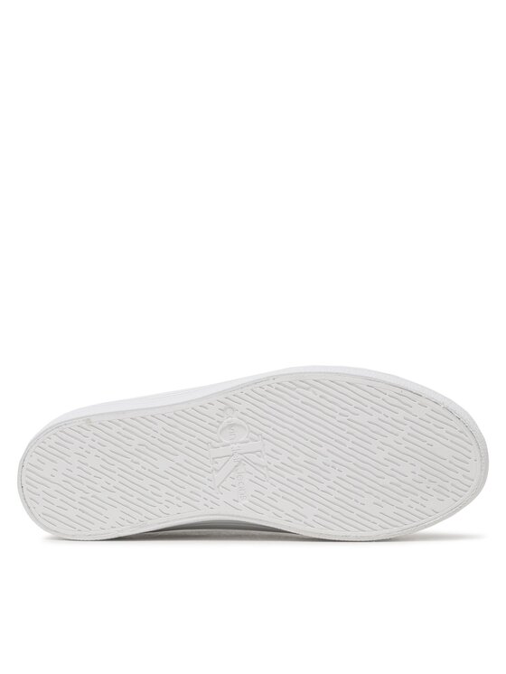 Calvin Klein Jeans Calvin Klein Jeans Tenisice Vulc Flatform Laceup Ny Refl Wn YW0YW01220 Bijela