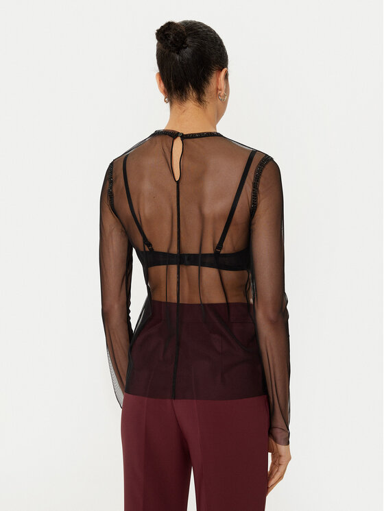 MAX&Co. MAX&Co. Μπλουζάκι 2516941011200 Μαύρο Regular Fit