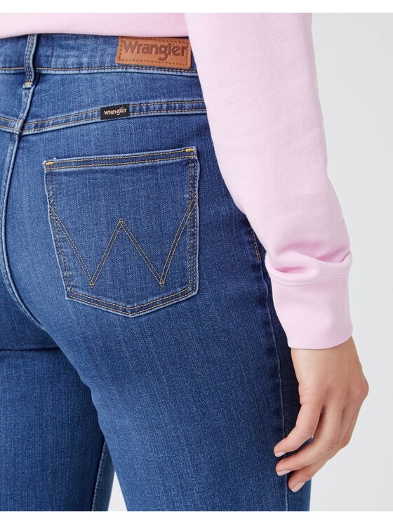 Wrangler Wrangler Jeans STRAIGHT Blu Straight Fit