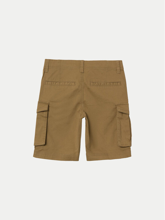 NAME IT NAME IT Auduma šorti 13198124 Bēšs Regular Fit