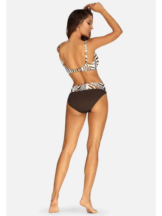 Feba Feba Dół od bikini FD13 Brązowy