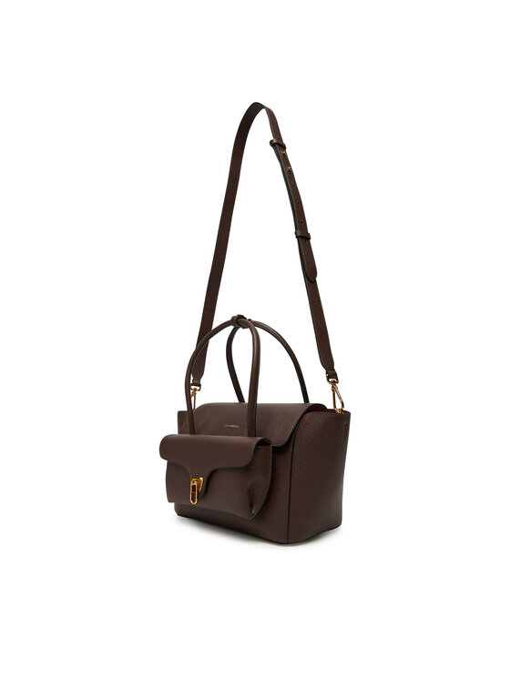 Coccinelle Coccinelle Ročna torba T8A Coccinelledouble Beat E1 T8A 18 02 01 Rjava