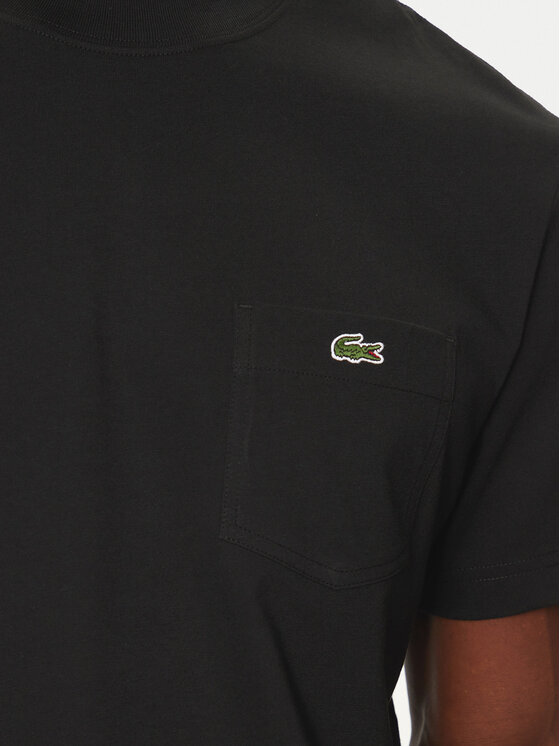 Lacoste Lacoste T-Shirt TH2827 Czarny Regular Fit