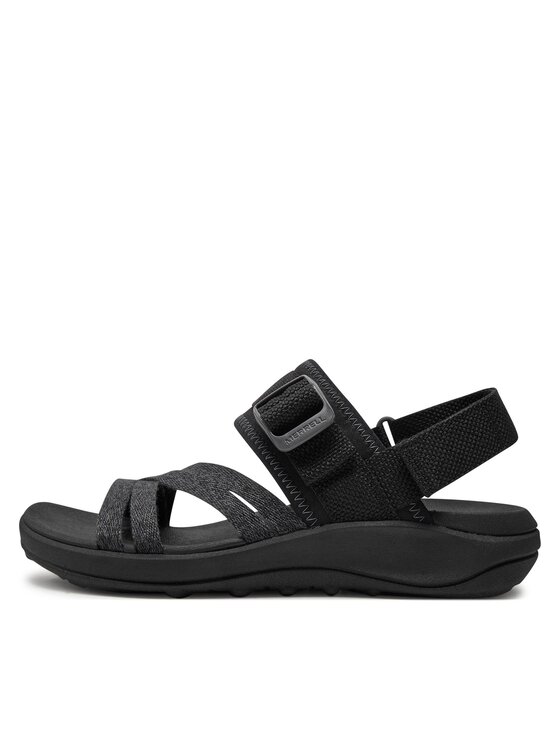 Merrell Merrell Σανδάλια District 4 Backstrap J006436 Μαύρο