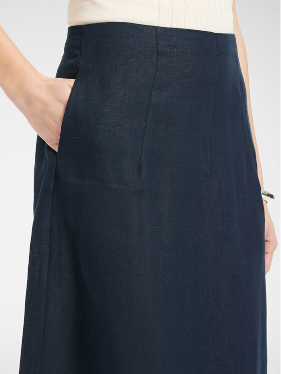 Elena Mirò Elena Mirò Spódnica midi 1065P000089N034 Niebieski A-Line Fit