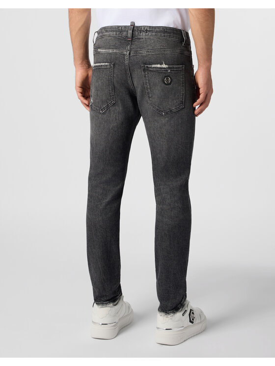 PHILIPP PLEIN PHILIPP PLEIN Jeansy 31243 Czarny Skinny Fit