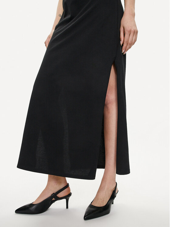United Colors Of Benetton United Colors Of Benetton Літня сукня 3L3XDV01G Чорний Regular Fit
