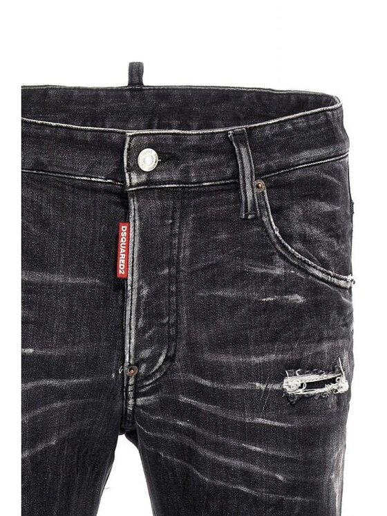 Dsquared2 Dsquared2 Jeansy S71LB1269 S30503 Černá Slim Fit
