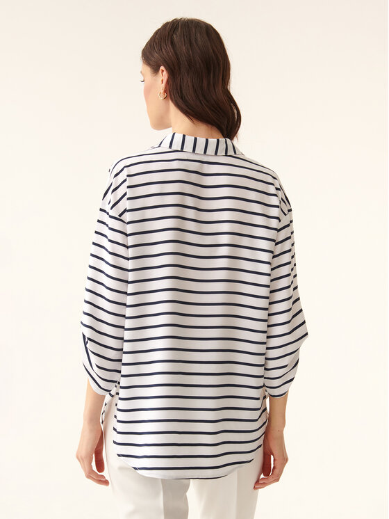 Tatuum Tatuum Bluzka Balea T2310.051 Granatowy Loose Fit