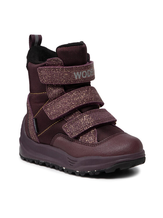 Woden Sniego batai Adrian Boot Pearl WK9053-780 Violetinė