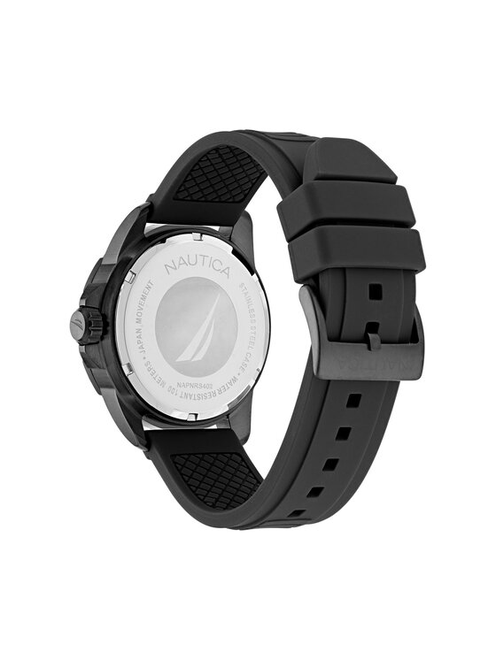 Nautica Nautica Ρολόι NAPNRS402 Μαύρο