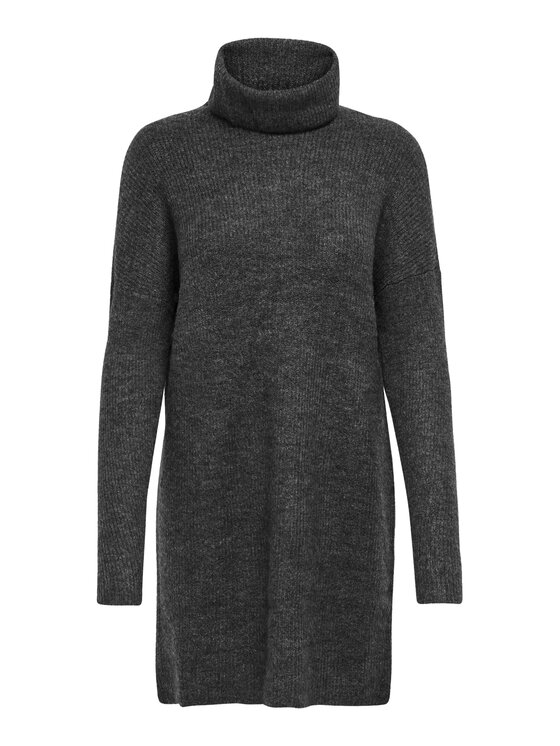 ONLY ONLY Sukienka dzianinowa Jana 15140166 Szary Loose Fit