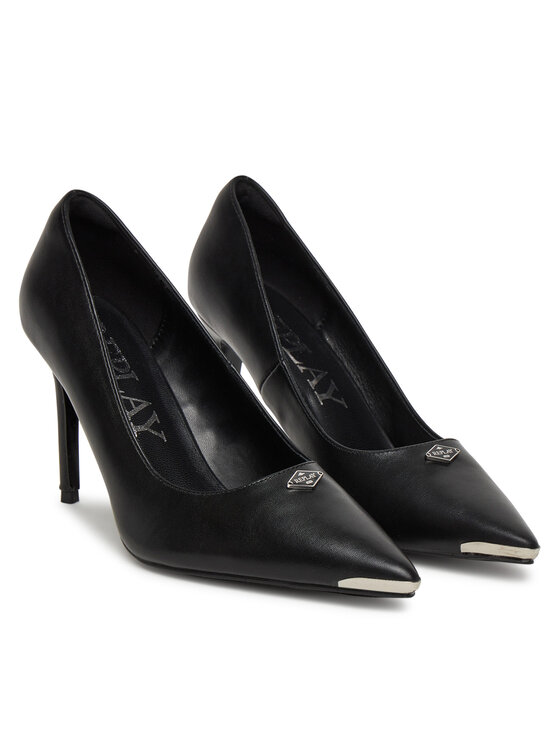 REPLAY REPLAY Pantofi cu toc subțire GWH2Z .000.C0001S Negru