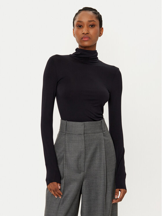 Marc O'Polo Marc O'Polo Rollkragenpullover 500 2087 52039 Dunkelblau Regular Fit