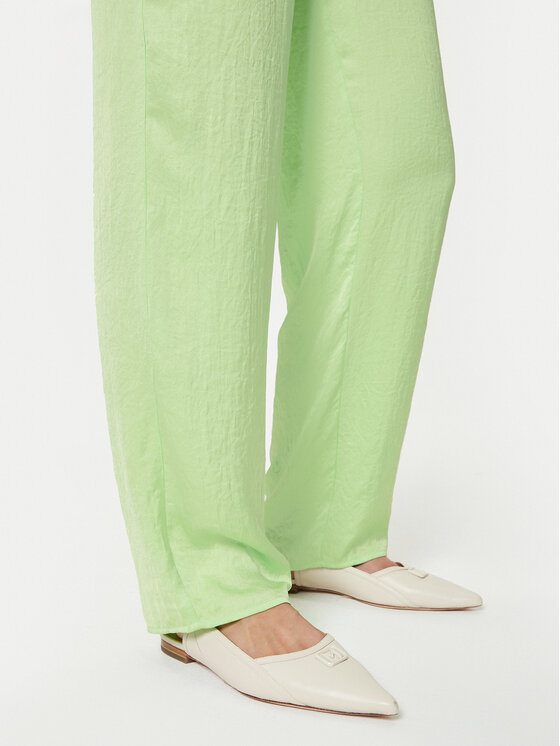 American Vintage American Vintage Παντελόνι υφασμάτινο Widland WID10DE24 Πράσινο Straight Leg