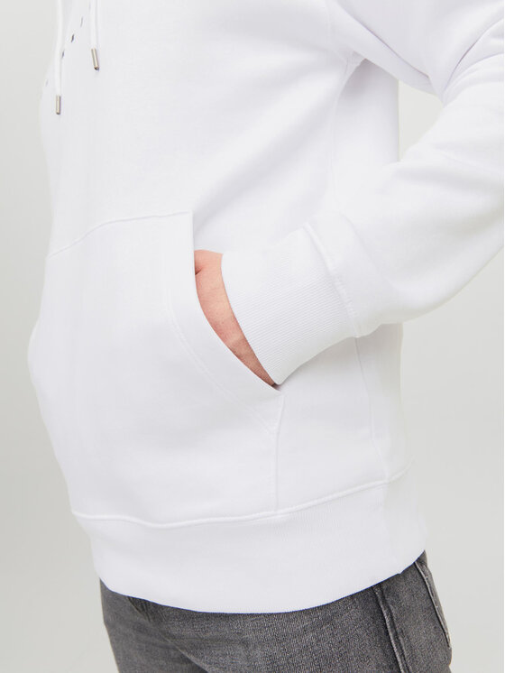 Jack & Jones Jack & Jones Hanorac 12233972 Alb Relaxed Fit
