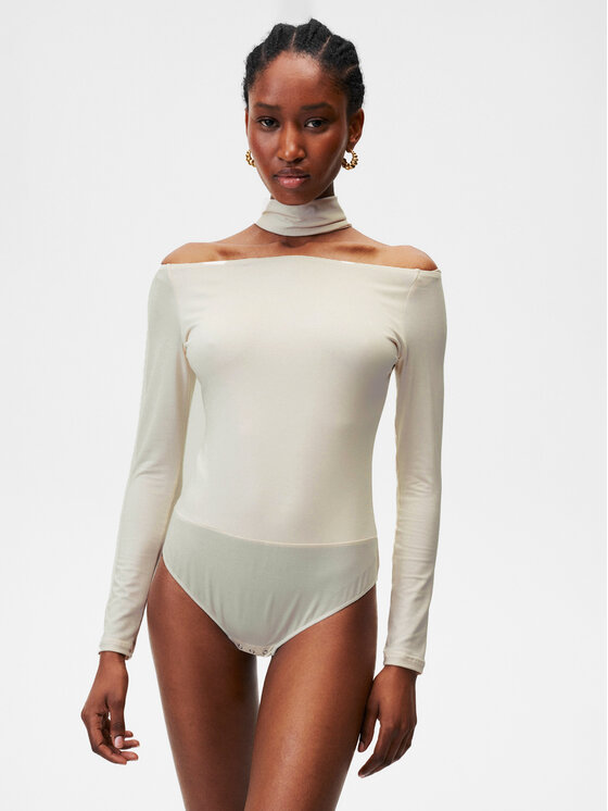 Undress Code Undress Code Bodijs Drunk In Love 648 Écru Slim Fit