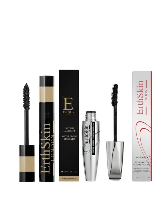 Erthskin London Erthskin London Wodoodporny Lash Lift + Better Bigger Volume Tusz do rzęs black