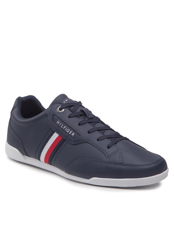 Tommy Hilfiger Tommy Hilfiger Αθλητικά Classic Lo Cupsole Leather FM0FM04277 Σκούρο μπλε