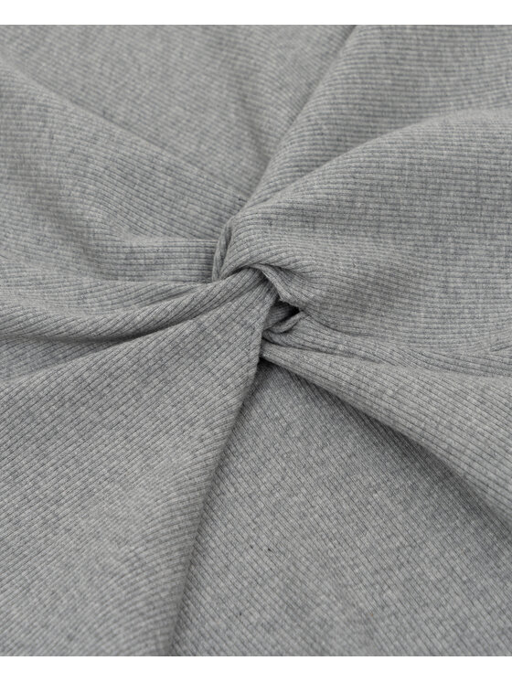 BENU BENU Blúzka Bluzka Skręcona Čierna Slim Fit