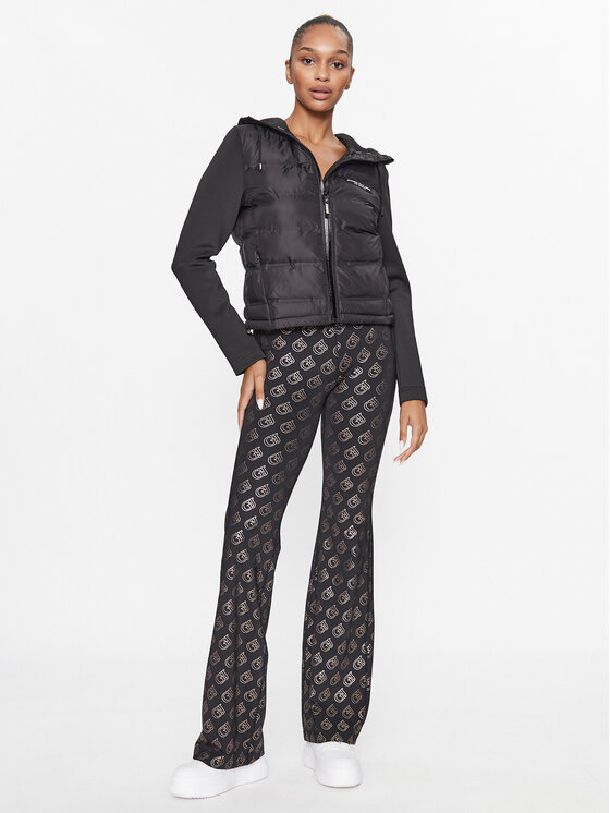 Guess Guess Μπουφάν μεταβατικό V3BL01 WEXC0 Μαύρο Regular Fit